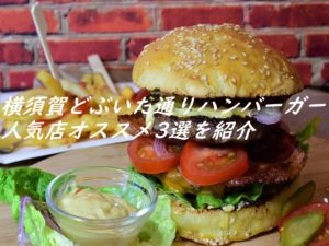 横須賀どぶいた通りハンバーガー人気店オススメ3選を紹介